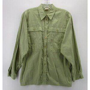 VINTAGE Geiger Top 8 Button Up Shirt Outdoor Breathable Austria 38